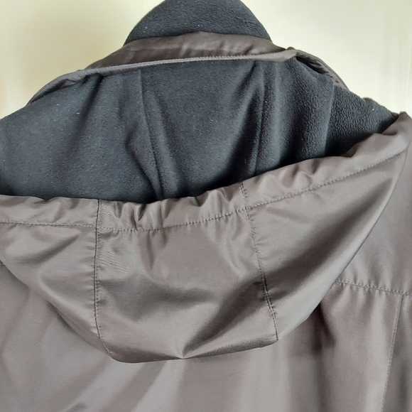 Large Men's Coat Weather Resistant With Removable Hood Calvin Klein - Picture 7 of 16